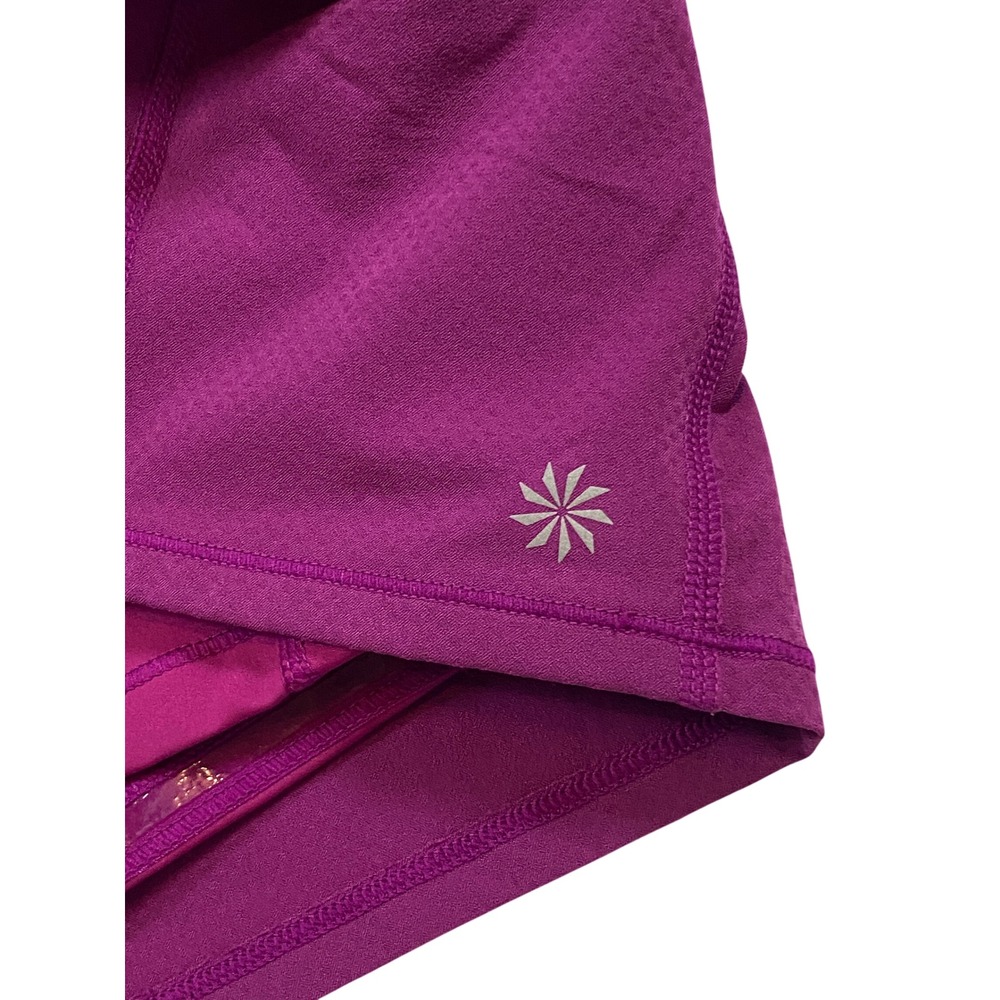Athleta Action Skort Dobby 14.5 Blackout Pink Athletic Skirt‎ Women's Size M - Picture 2 of 13